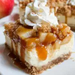 Easy Caramel Apple Cheesecake Bars