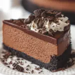 Easy No Bake Chocolate Cheesecake