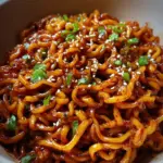 Easy Saucy Ramen Noodles