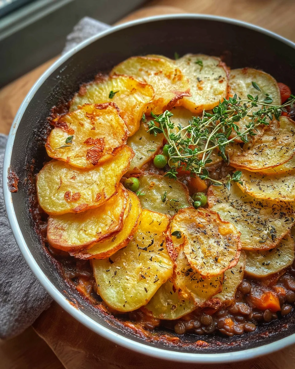 Easy Vegan Hotpot with Lentils