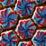 Fireworks Sugar Cookie Cake
