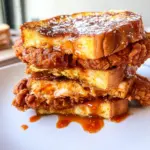 French Toast Fried Chicken Sandwich