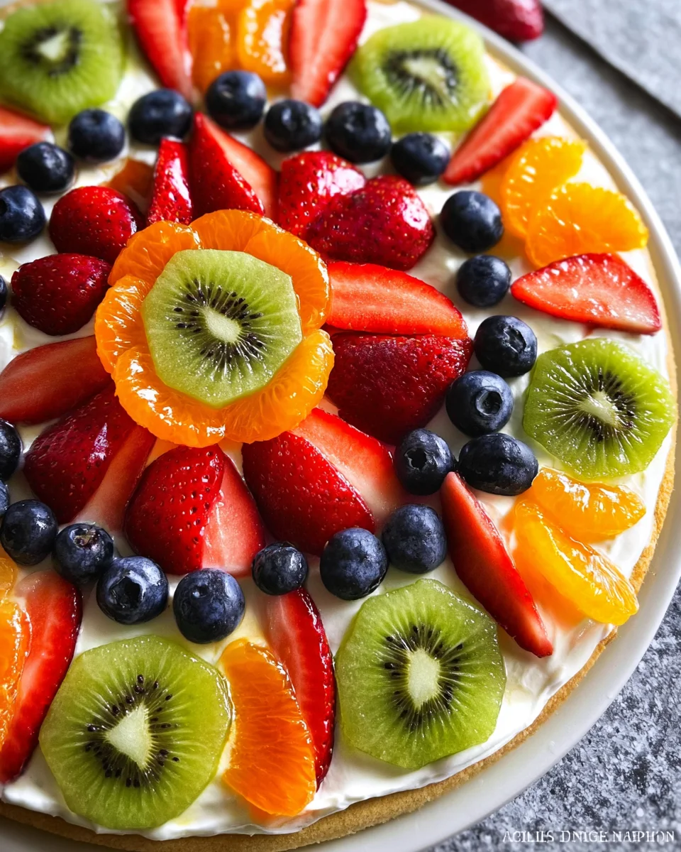 Fruit Pizza Recipe