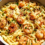 Garlic Butter Shrimp Pasta