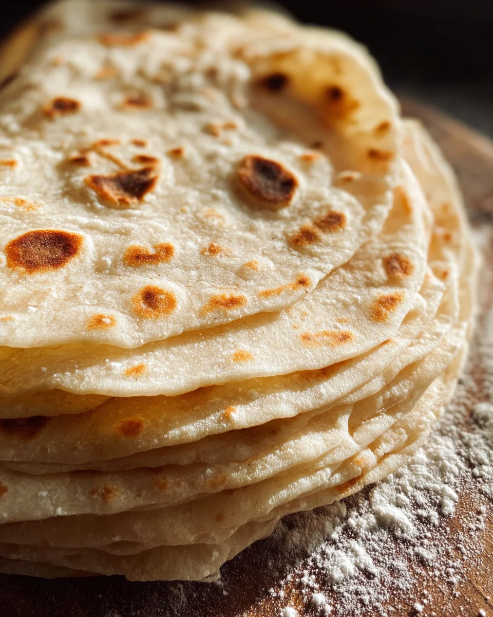 Homemade Flour Tortillas