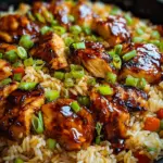 Honey BBQ Chicken Rice