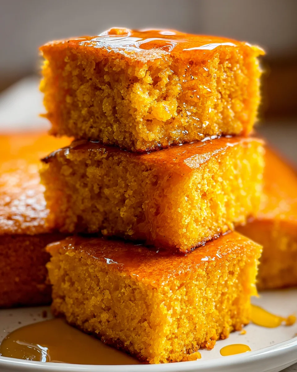 Honey Butter Sweet Potato Cornbread