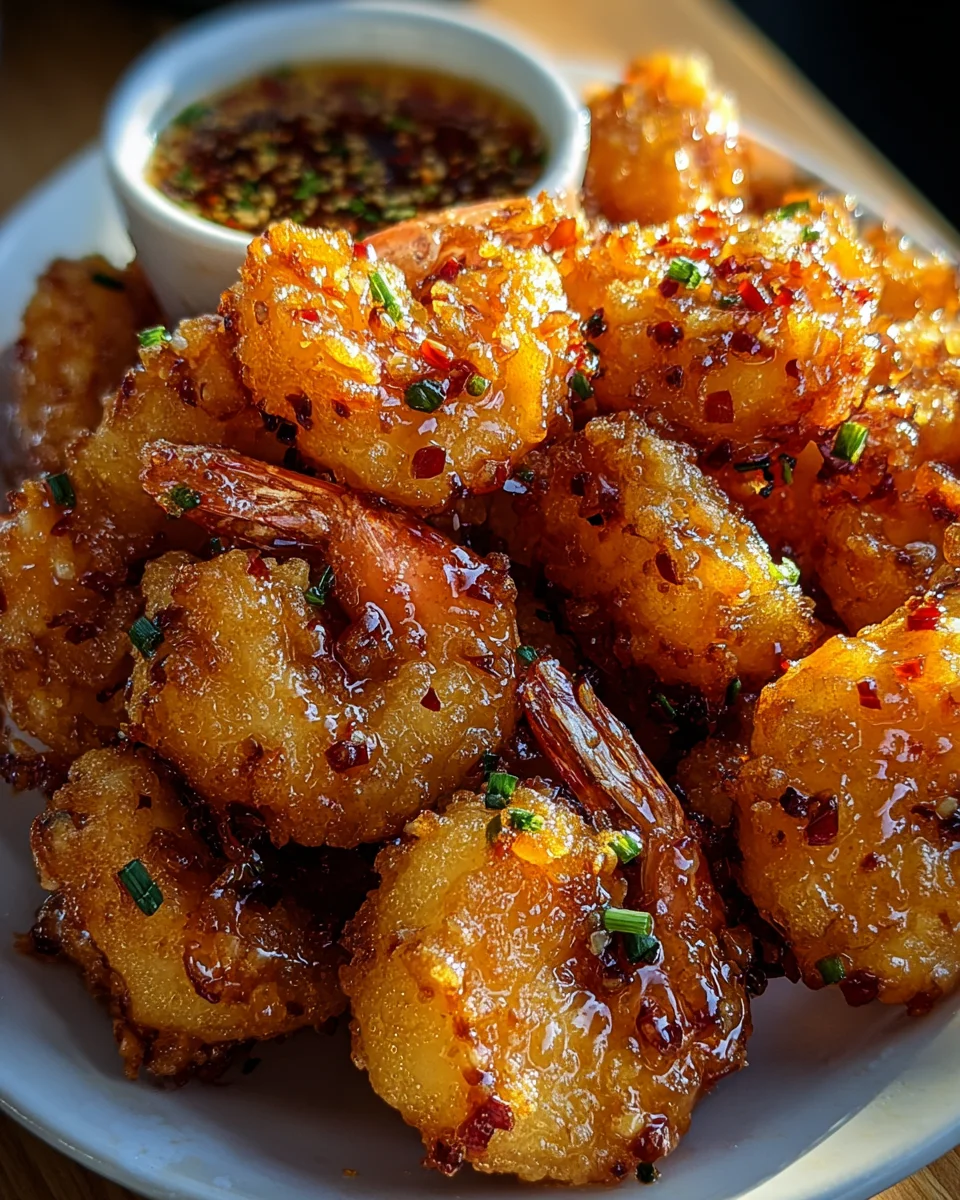 Hot Honey Fried Shrimp