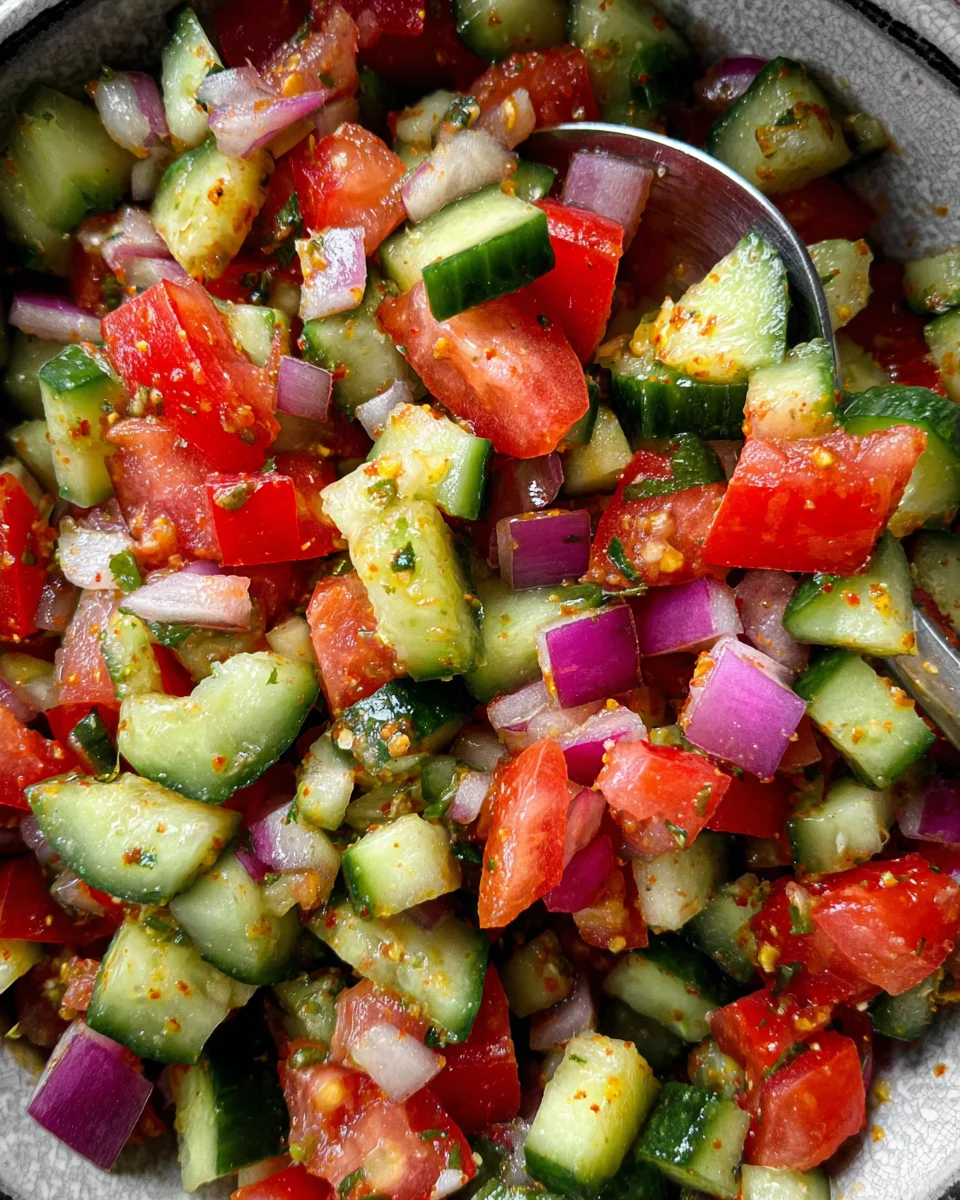 Indian Kachumber Salad