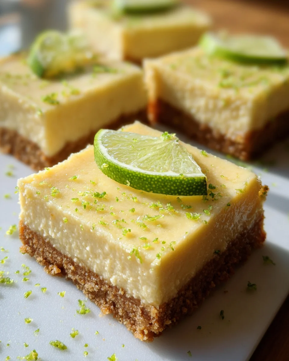 Key Lime Pie Bars