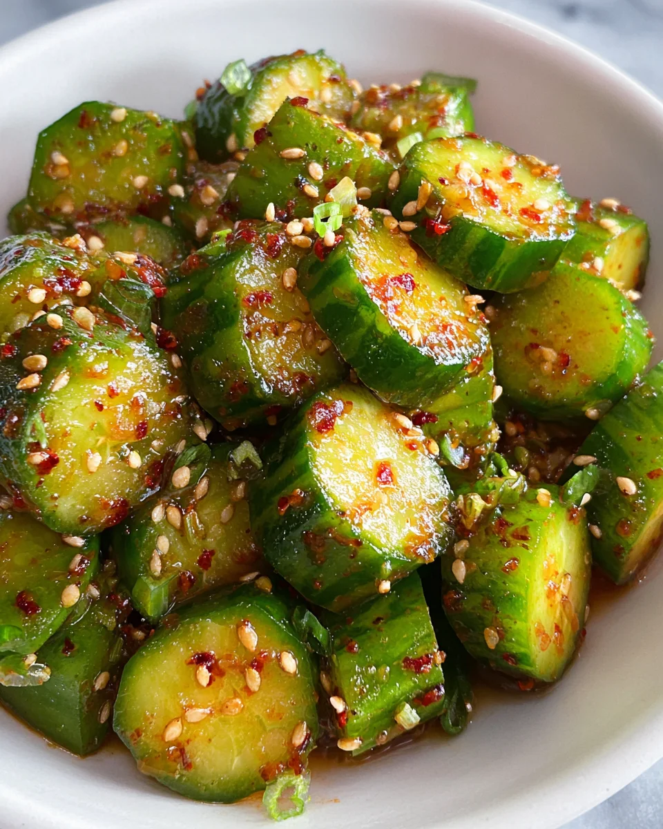 Korean Cucumber Salad