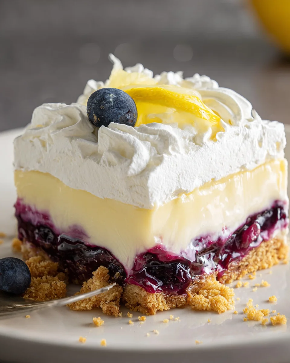 Lemon Blueberry Delight