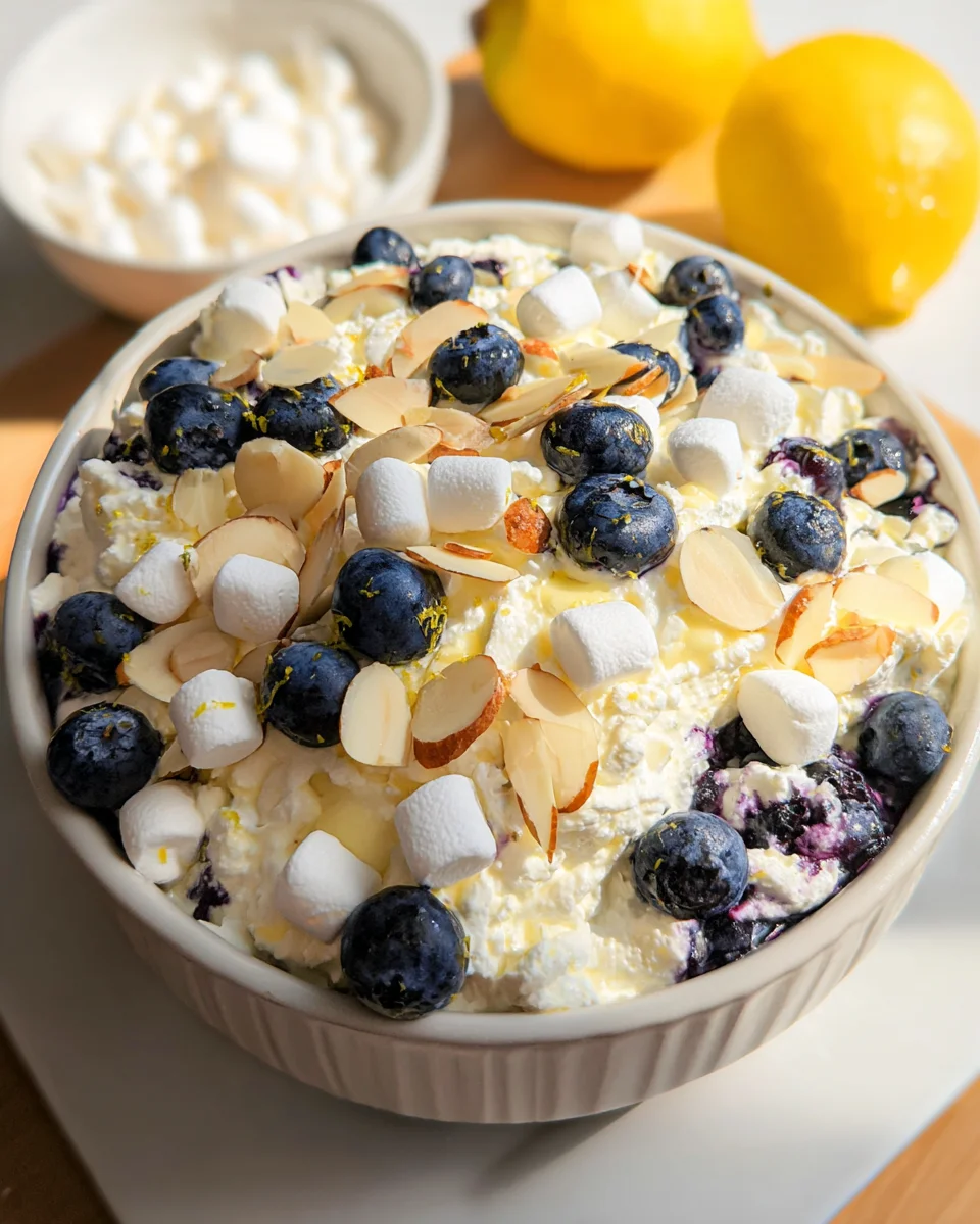 Lemon Blueberry Fluff