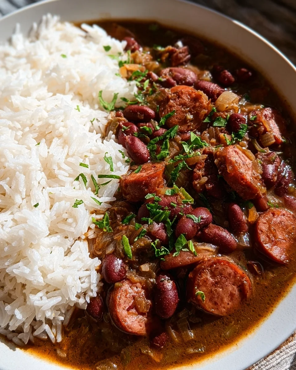 Louisiana-style Vegan Red Beans and Rice