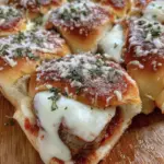 Meatball Parmesan Sliders