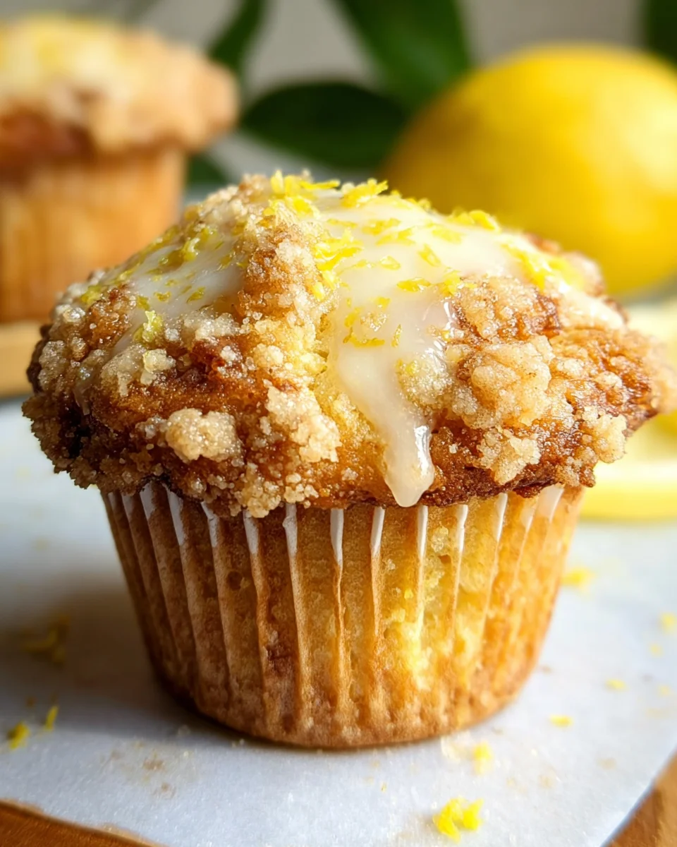 Moist Vegan Lemon Muffins