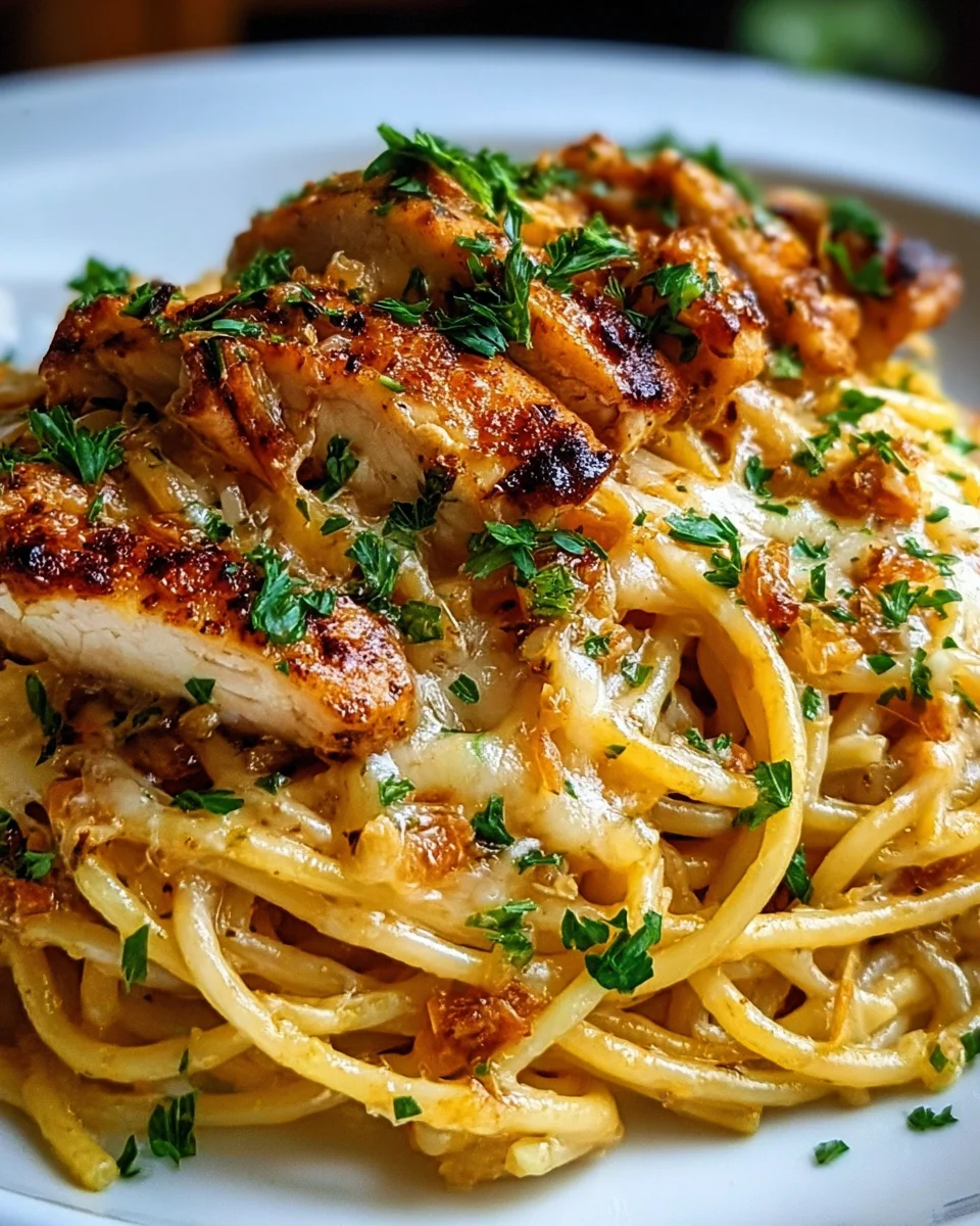 Monterey Chicken Spaghetti