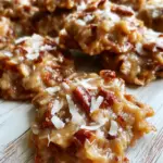 No-Bake Coconut Praline Cookies
