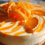 No-Bake Orange Creamsicle Cheesecake