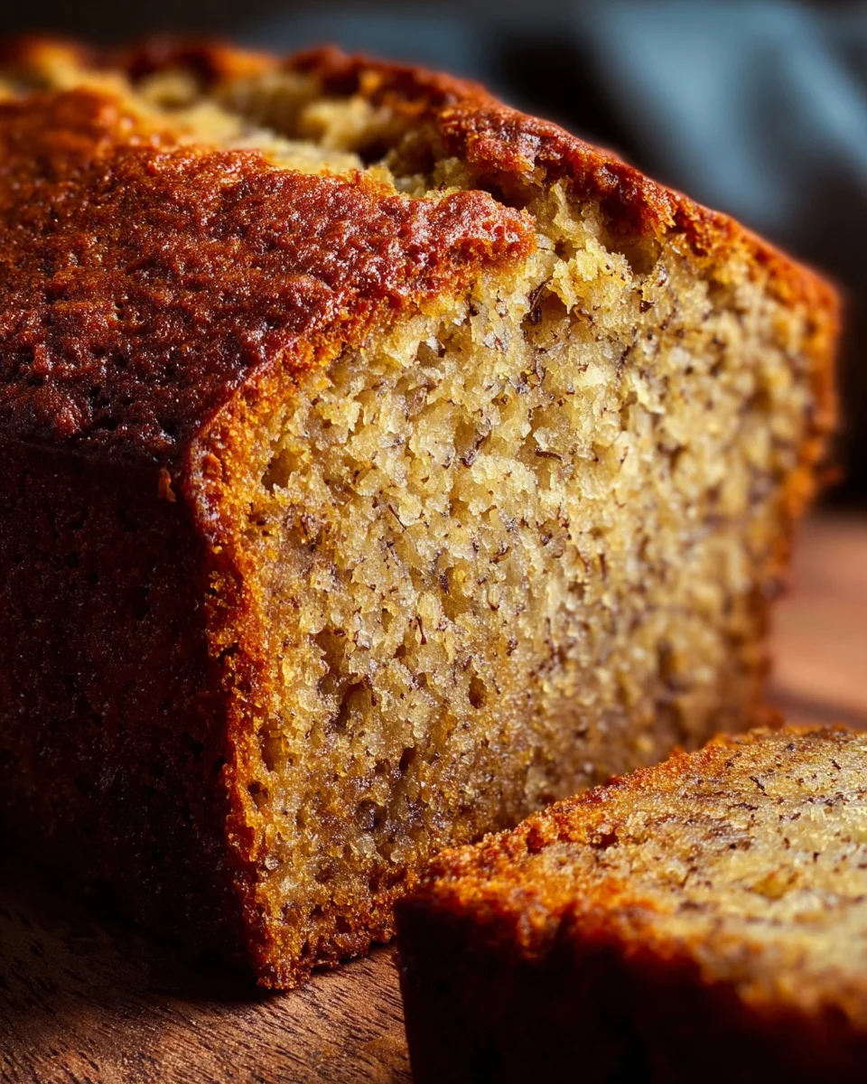 Old Fashioned Banana Bread