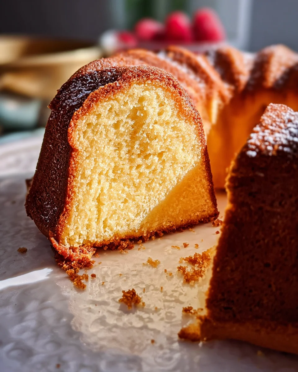 Old Fashioned Pound Cake
