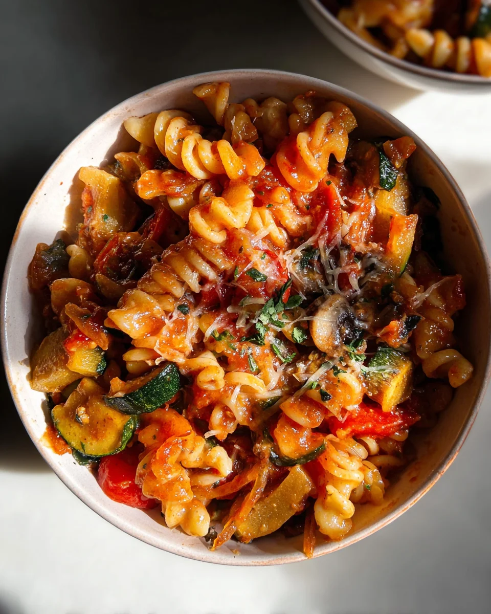 One-Pot Veggie Pasta