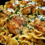 One Pan Chicken Noodles