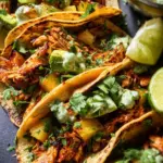 One Pan Chicken & Pineapple Tacos