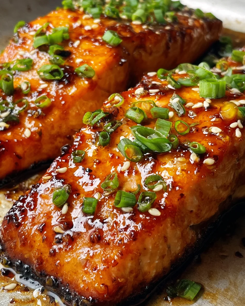 Orange Teriyaki Salmon