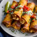 Oven Baked Chicken Taquitos Recipe
