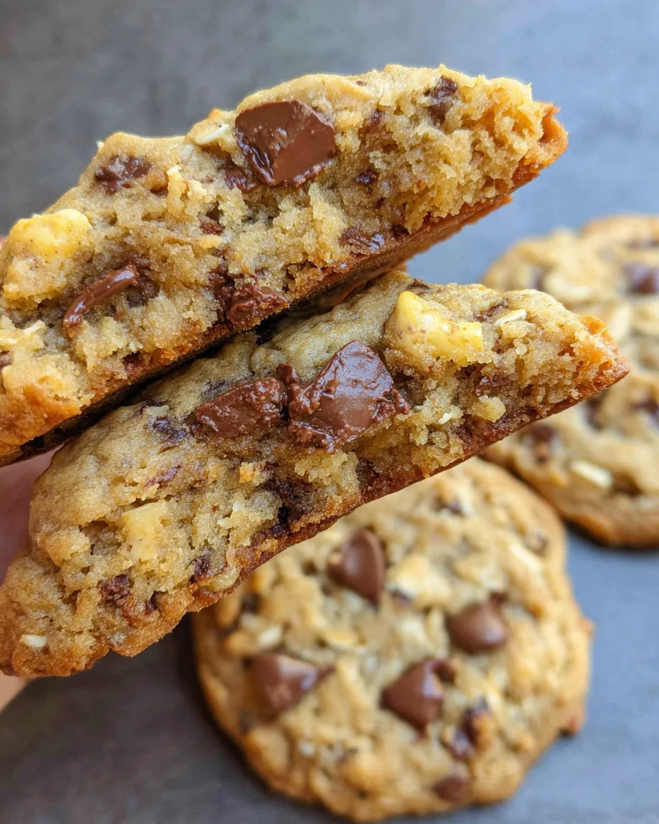 Peanut Butter Banana Cookies