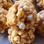 Peanut Butter Popcorn Balls