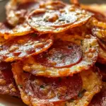 Pepperoni Cheese Crisps
