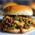 Philly Cheesesteak Sloppy Joes Recipe