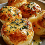 Pillsbury Biscuit Garlic Butter Cheese Bombs