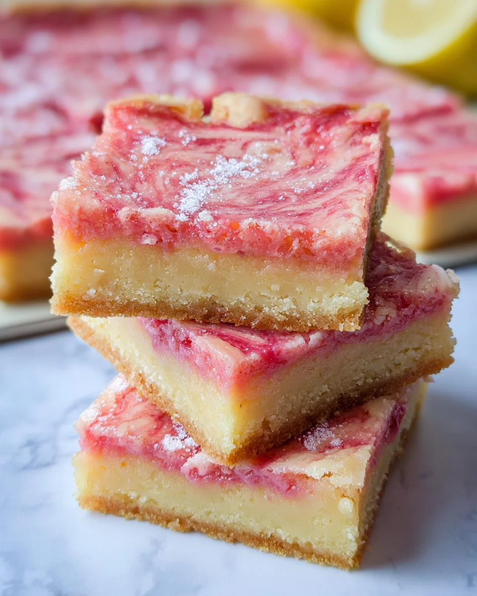 Pink Lemonade Bars