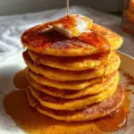 Pumpkin Cottage Cheese Pancakes