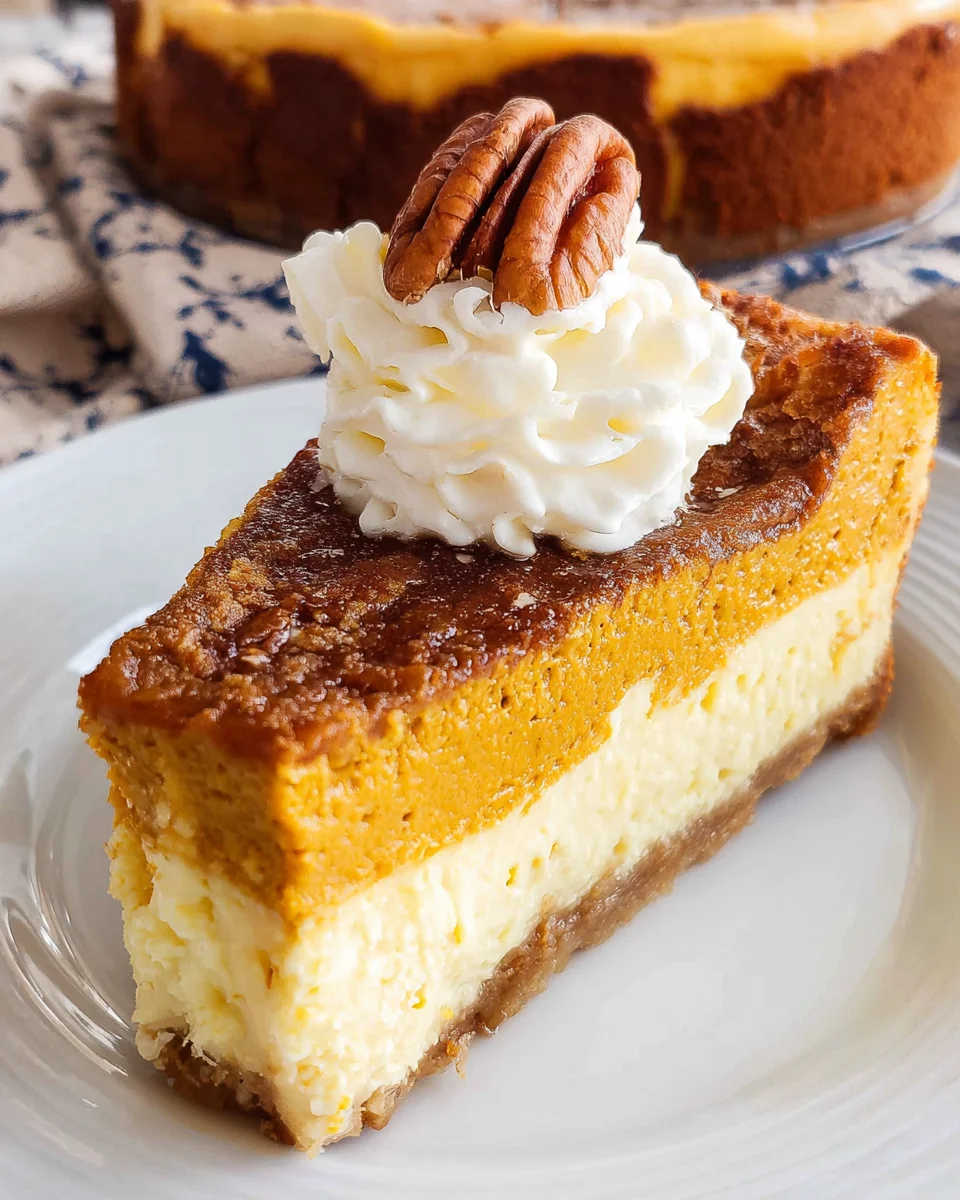 Pumpkin Pie Cheesecake