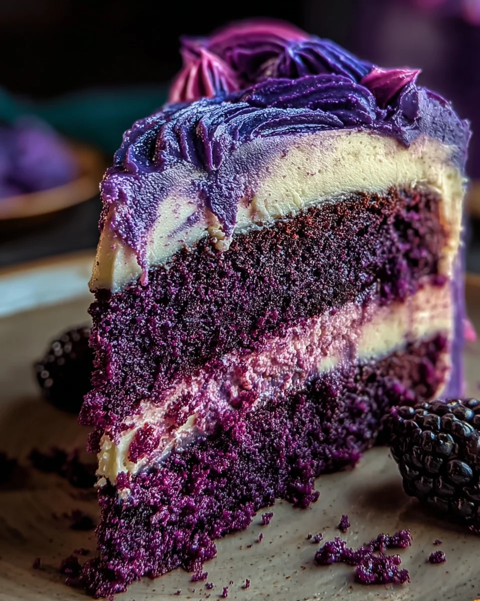 Purple Velvet Cake