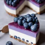 Raw Vegan Blueberry Cheesecake