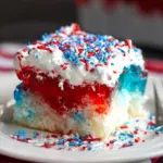 Red, White, & Blue Poke Cake