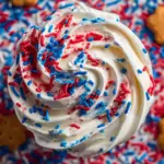 Red, White and Blue Funfetti Dip