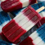 Red White and Blue Popsicles
