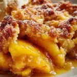 Ridiculously Easy Peach Cobbler