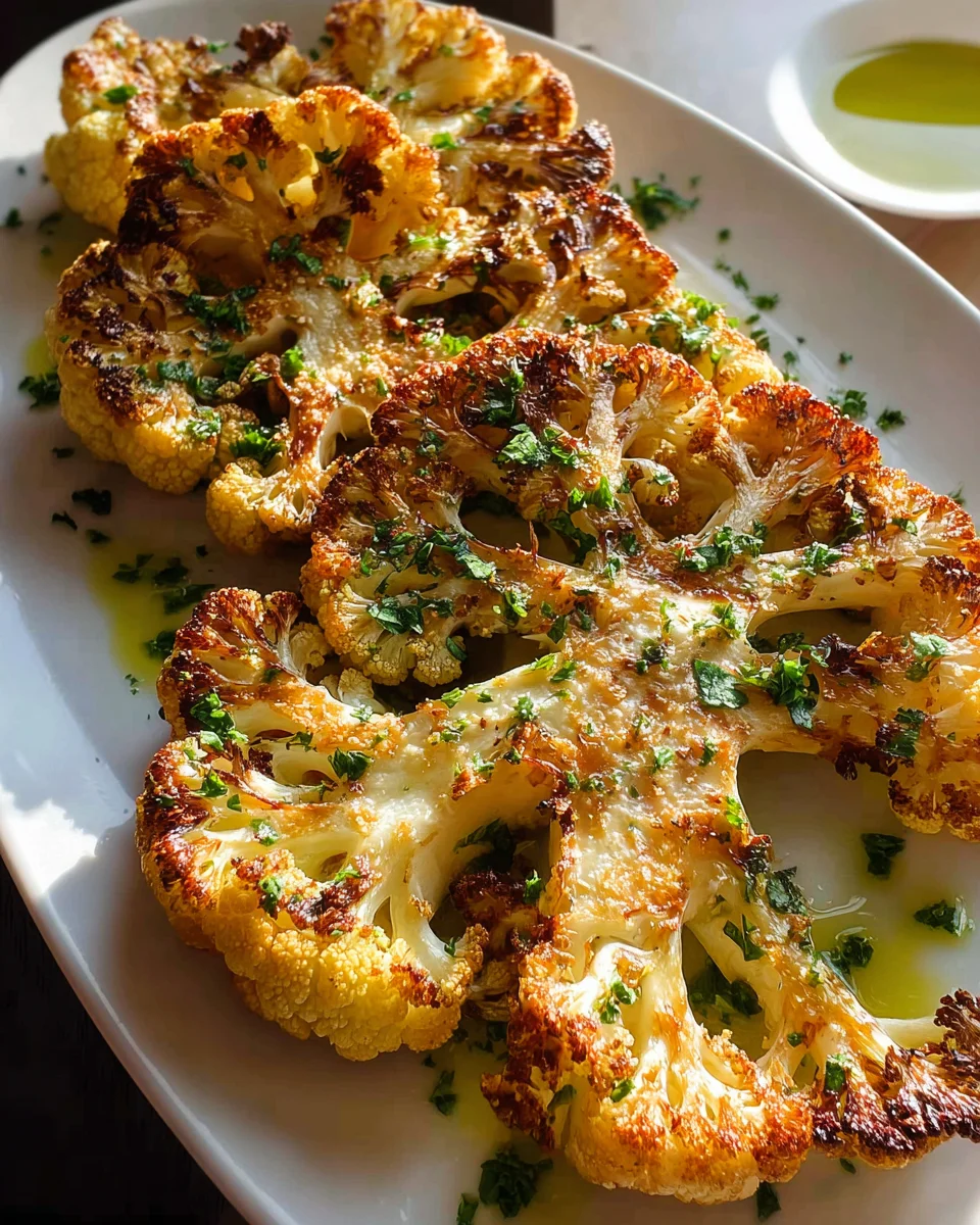 Roasted Cauliflower Steaks