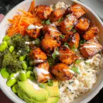 Salmon Teriyaki Bowl