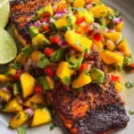 Salmon with Mango Salsa