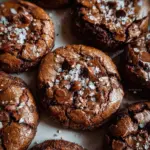 Salted Brownie Cookies