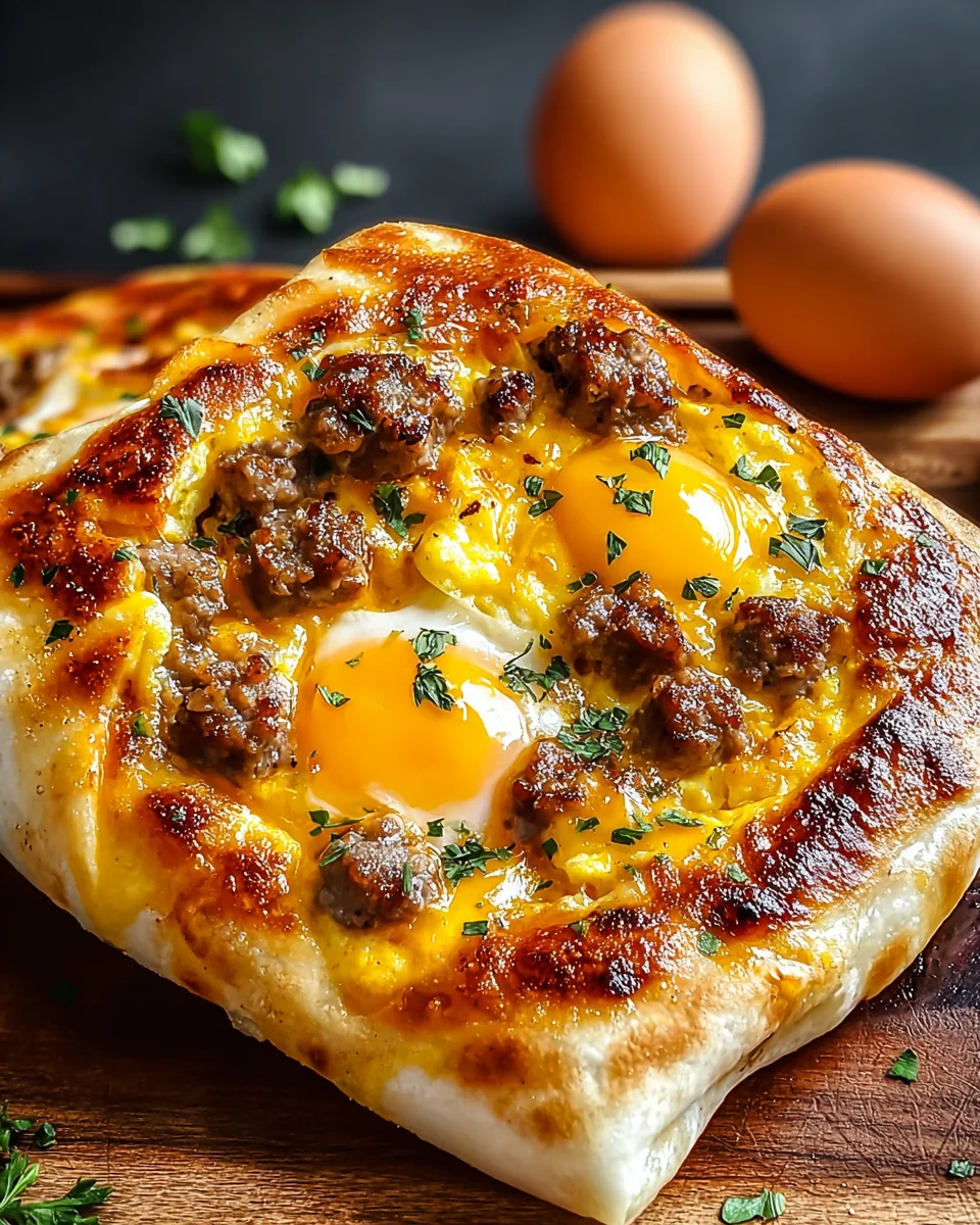 Sausage Egg and Cheese Breakfast Roll-Ups
