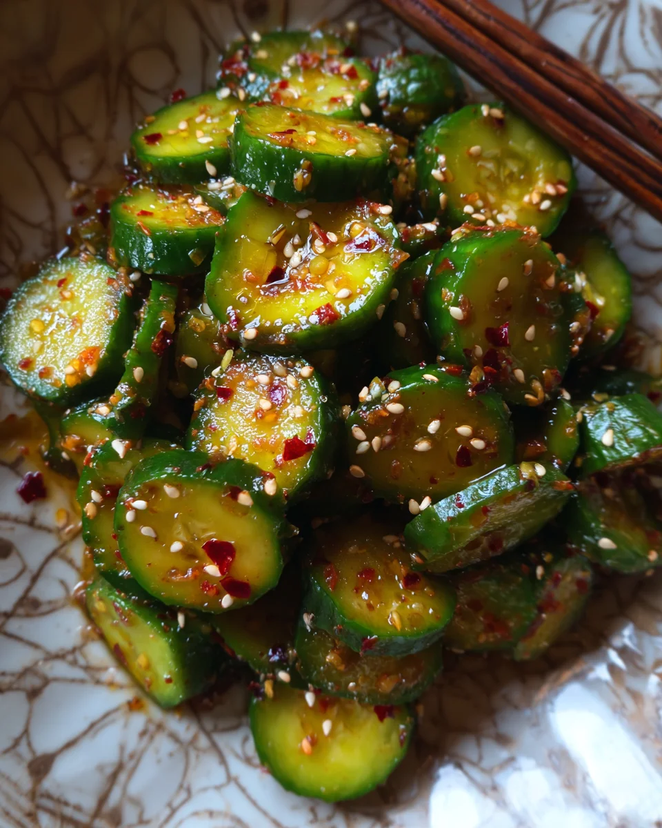 Sesame Cucumber Salad